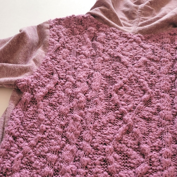 Evy's tree hooded cardigan with texture details - Picture 2 of 5